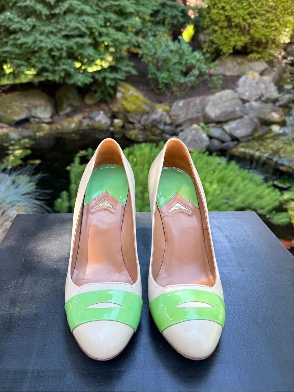 ETRE Italian Leather Heels SZ 37